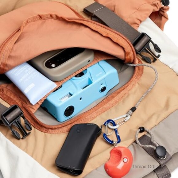 Lightweight 20L Daypack Backpack with External Organization, Adjustable Straps